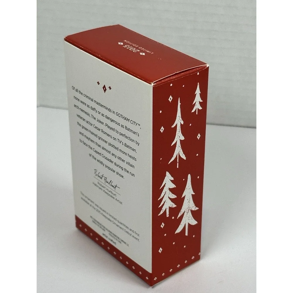 Hallmark Keepsake 2015 Ornament The Joker Batman QXE3729